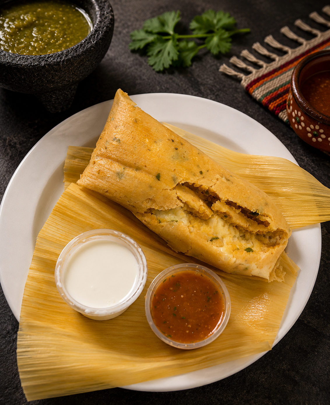 Jalapeño Cheese Tamale