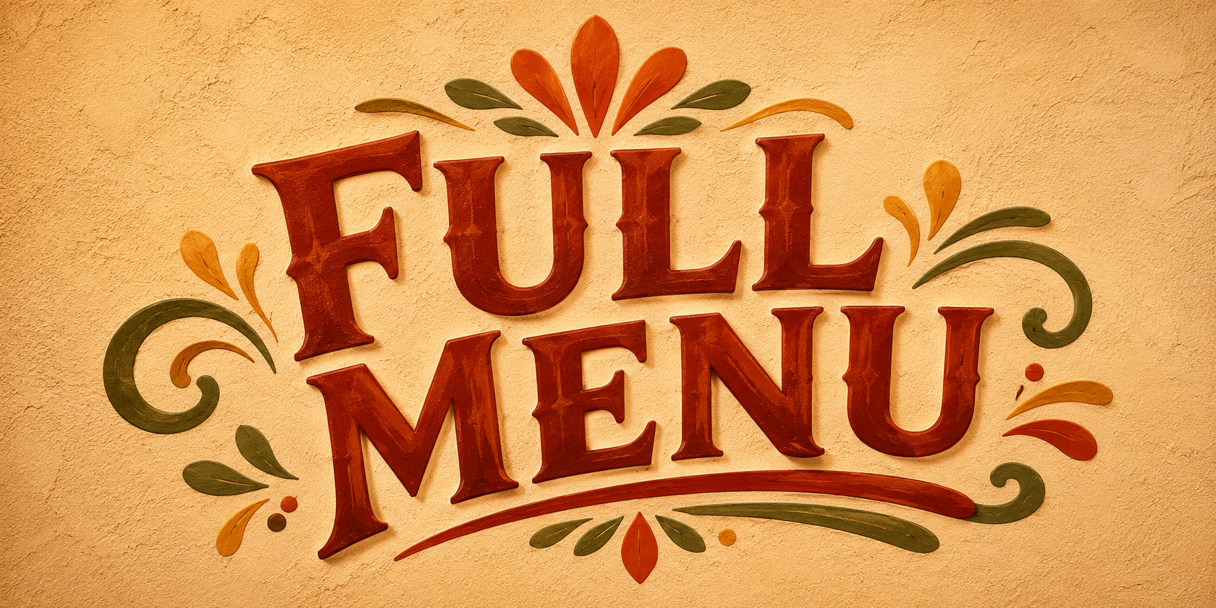 Full Menu