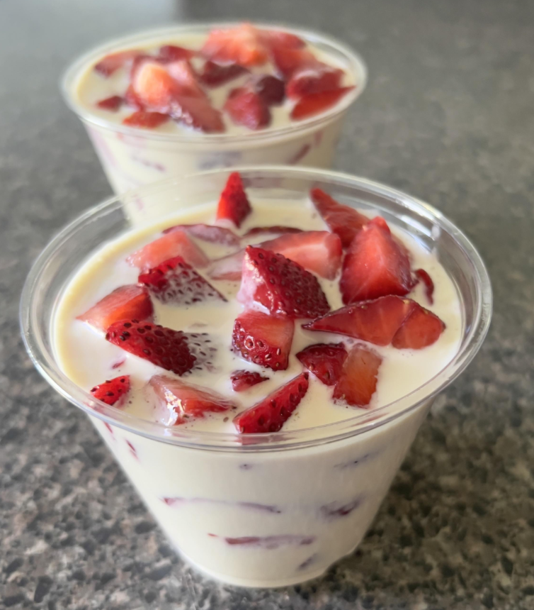 Fresas con Crema