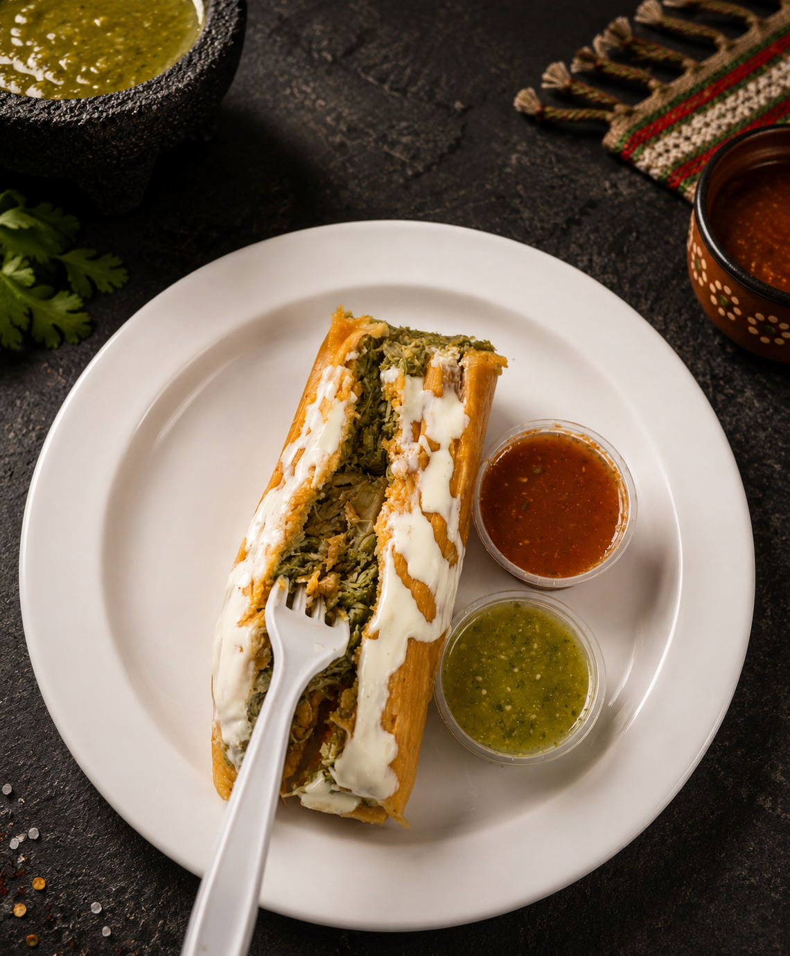 Vegan tamales